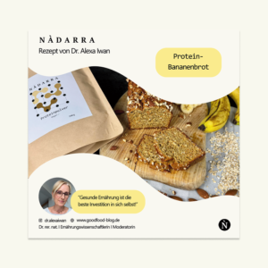 Rezeptkarte: Protein-Bananenbrot