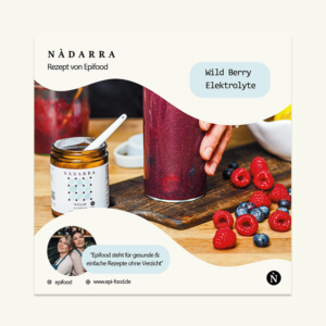 Rezeptkarte: Wild Berry Elektrolyt-Getränk